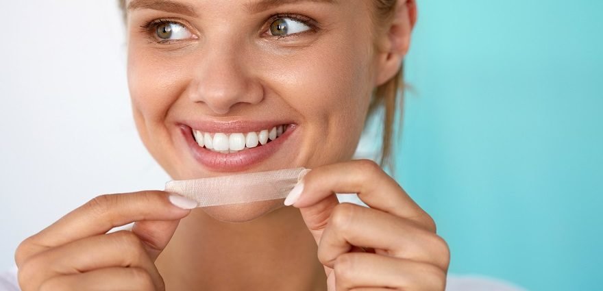 Teeth whitening at home